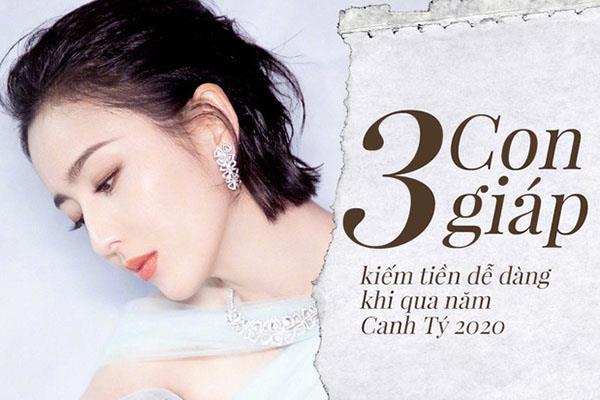 Gọi tên 3 con giáp rủng rỉnh tiền bạc trong năm 2020